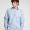 Selected Homme Relaxed Ben Stripe Shirt Light Blue