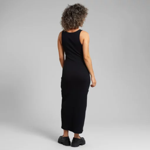 Dedicated Rib Dress Motala Black