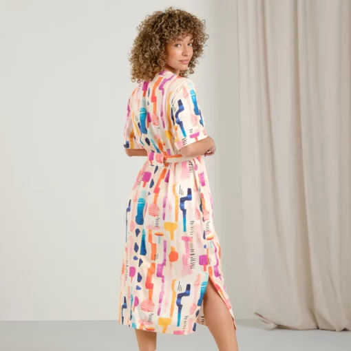 Dedicated Dress Kallvik Summer Abstract Multi Color