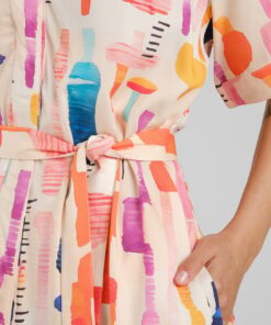 Dedicated Dress Kallvik Summer Abstract Multi Color