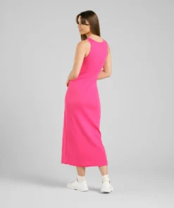 Dedicated Rib Dress Motala Raspberry Pink