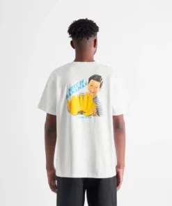 Dedicated T-shirt Stockholm Bananas White