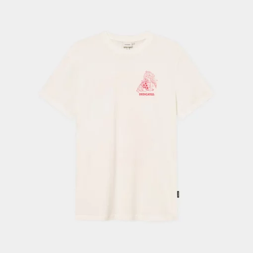 Dedicated T-shirt Stockholm Eternal Pizza Off-White