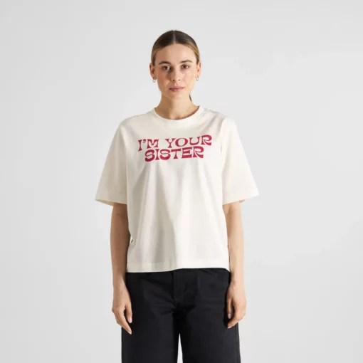 Dedicated T-shirt Vadstena Sister Off-White