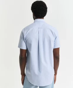 Gant Reg Classic Oxford SS Shirt Light Blue