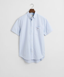 Gant Reg Classic Oxford SS Shirt Light Blue