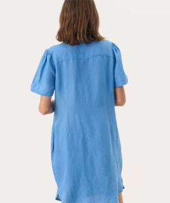 Part Two Aminase Dress Silver Lake Blue