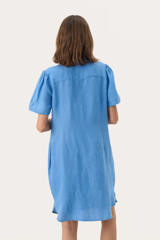 Part Two Aminase Dress Silver Lake Blue