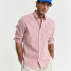 Gant Reg Seersucker Stripe Shirt Ruby Red