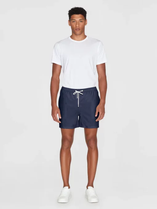 Knowledge Cotton Apparel BAY stretch swimshorts Total Eclipse