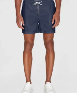 Knowledge Cotton Apparel BAY stretch swimshorts Total Eclipse