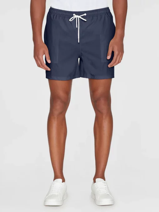 Knowledge Cotton Apparel BAY stretch swimshorts Total Eclipse