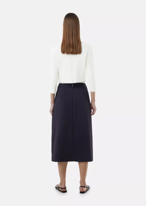 Comma, Short Open Cardigan White