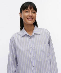 Marimekko Unisex Jokapoika Shirt Offwhite, Lilac