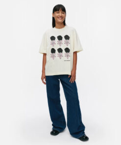 Marimekko Kioski Veisto Vihkiruusu Placement T-shirt