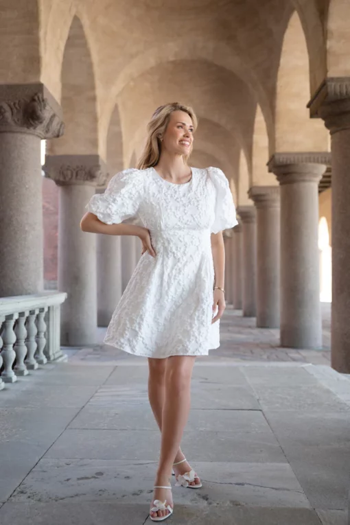 Dry Lake She Got It Dress White