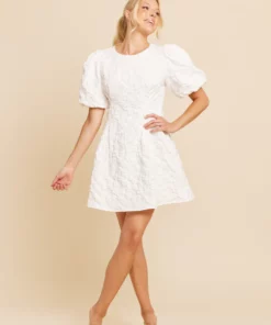 Dry Lake She Got It Dress White
