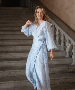 Dry Lake Kita Dress Light Blue