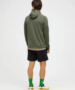 Peak Performance Trail Polartec Zip Hood Men Pine Needle