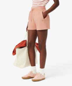 Lacoste Cotton Jersey Shorts Pinkish Beige