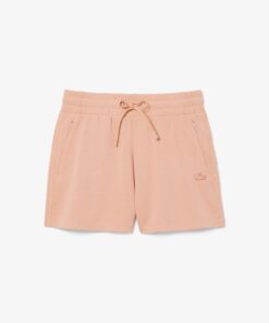 Lacoste Cotton Jersey Shorts Pinkish Beige