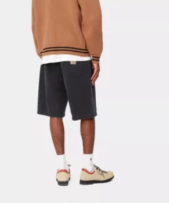 Carhartt WIP Landon Shorts Stone Washed Black