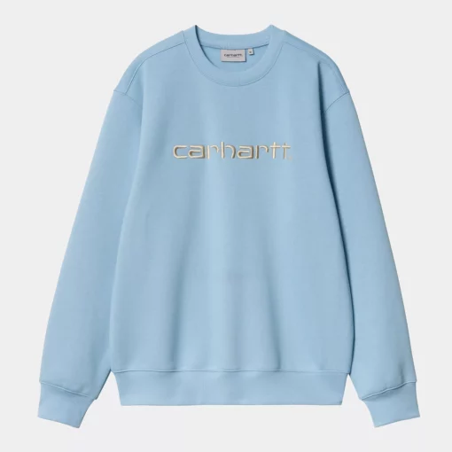 Carhartt WIP Carhartt Sweatshirt Bluebird/Fleur de Sel