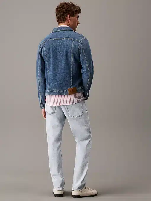 Calvin Klein Slim Denim Jacket Denim Dark