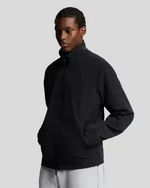 Lyle & Scott Keyline Windbreaker Jacket Jet Black