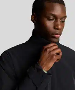 Lyle & Scott Keyline Windbreaker Jacket Jet Black