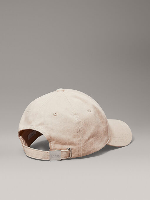 Calvin Klein Metal Logo Twill Cap Doeskin