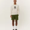 Les Deux Bruno Cat Sweatshirt Ivory