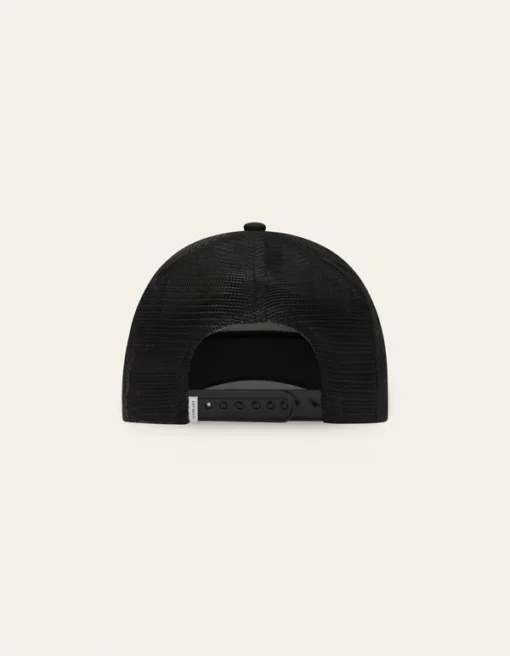 Les Deux Bruno Foam Trucker Cap Black/Ligt Ivory