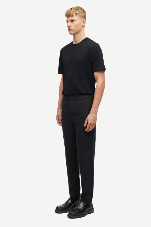 Samsøe Samsøe Smithy Linen Trousers Black