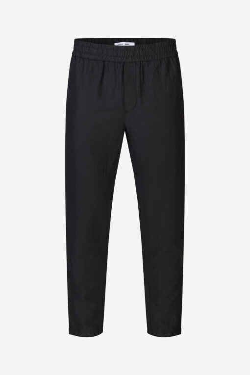 Samsøe Samsøe Smithy Linen Trousers Black