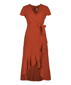 Nakoa Annika Dress Burnt Orange