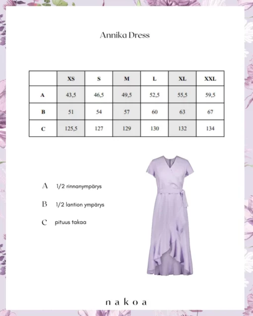Nakoa Annika Dress Black