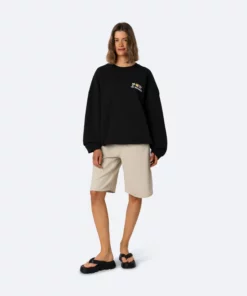 On Vacation Holiday Service Sweatshirt Black