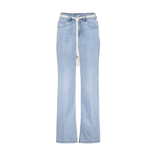 Red Button Colette & Belt Jeans Light Stone