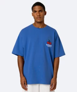 OnVacation Fruit Stickers T-shirt Blue
