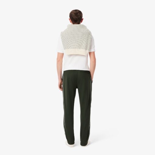 Lacoste Paris Piqué Sweatpants Bottle Green