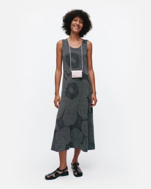 Marimekko Hiipiä Unikko Dress Grey