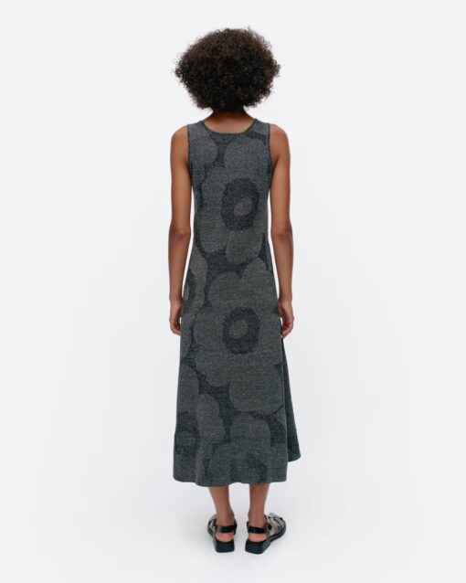Marimekko Hiipiä Unikko Dress Grey
