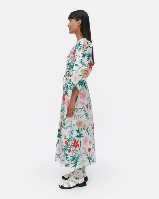 Marimekko Hiipiä Unikko Dress Grey