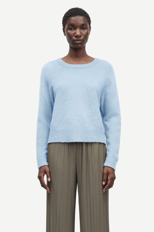 Samsøe Samsøe Nor O-neck Short Skyway