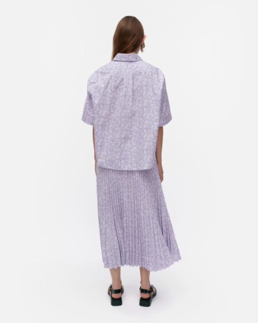 Marimekko Standardi Piirto Unikko Shirt Lilac