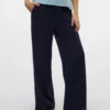 Vmthas Wide Pants Navy Blazer