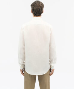 Tiger of Sweden Spenser Casual Linen Shirt Off White