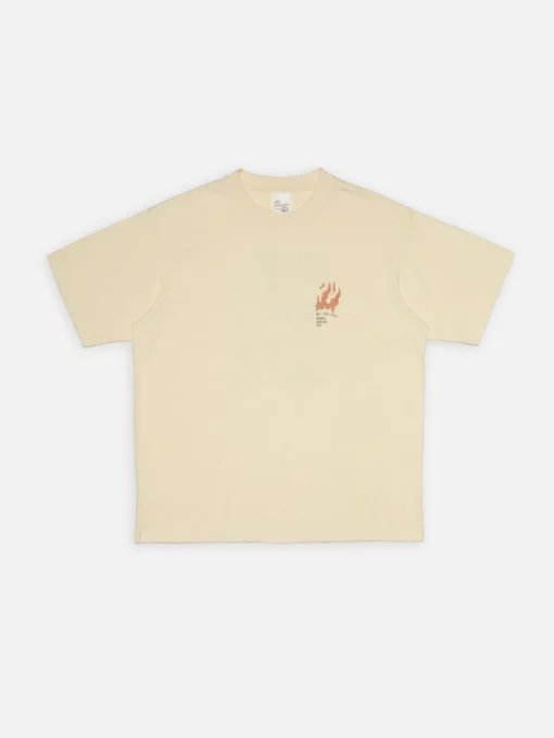 Nudie Jeans Koffe Fails T-Shirt Ecru