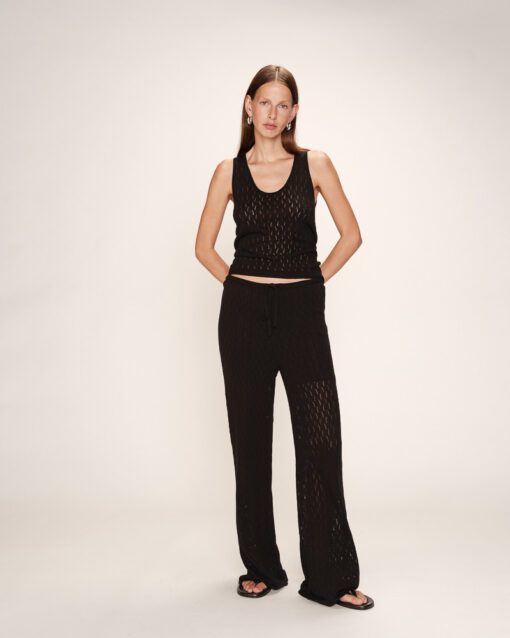 Grace & Mila Trousers Noir Romy